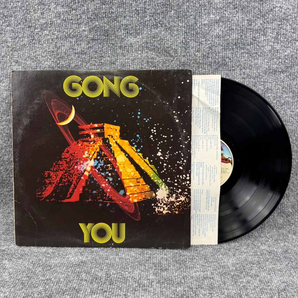 Gong You Vinyl LP 1974 US Pressing Virgin VR 13-113 Progressive Space Rock
